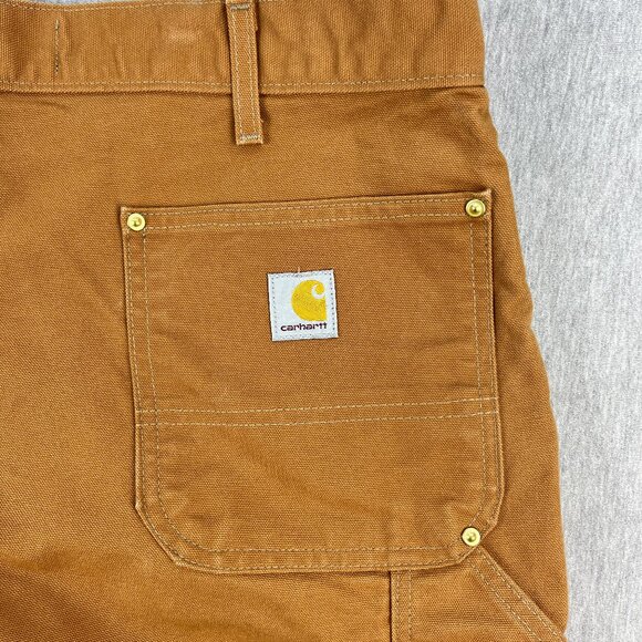 Carhartt Double-Front Utility Work Pant Mens 40x32 Loose Fit Duck Canvas B01 NEW - Picture 7 of 15